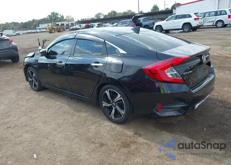 2016 Honda Civic Touring из США, поврежденный, VIN 19XFC1F99GE001985